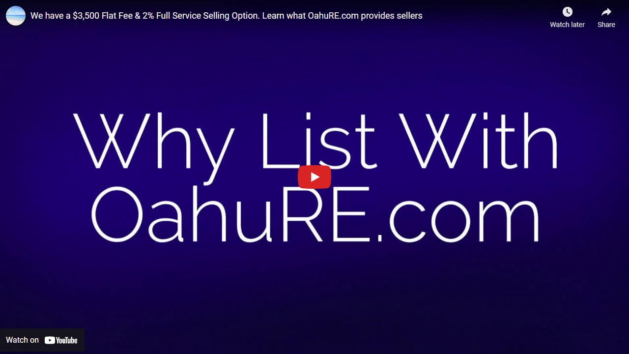 Why list with OahuRE.com video