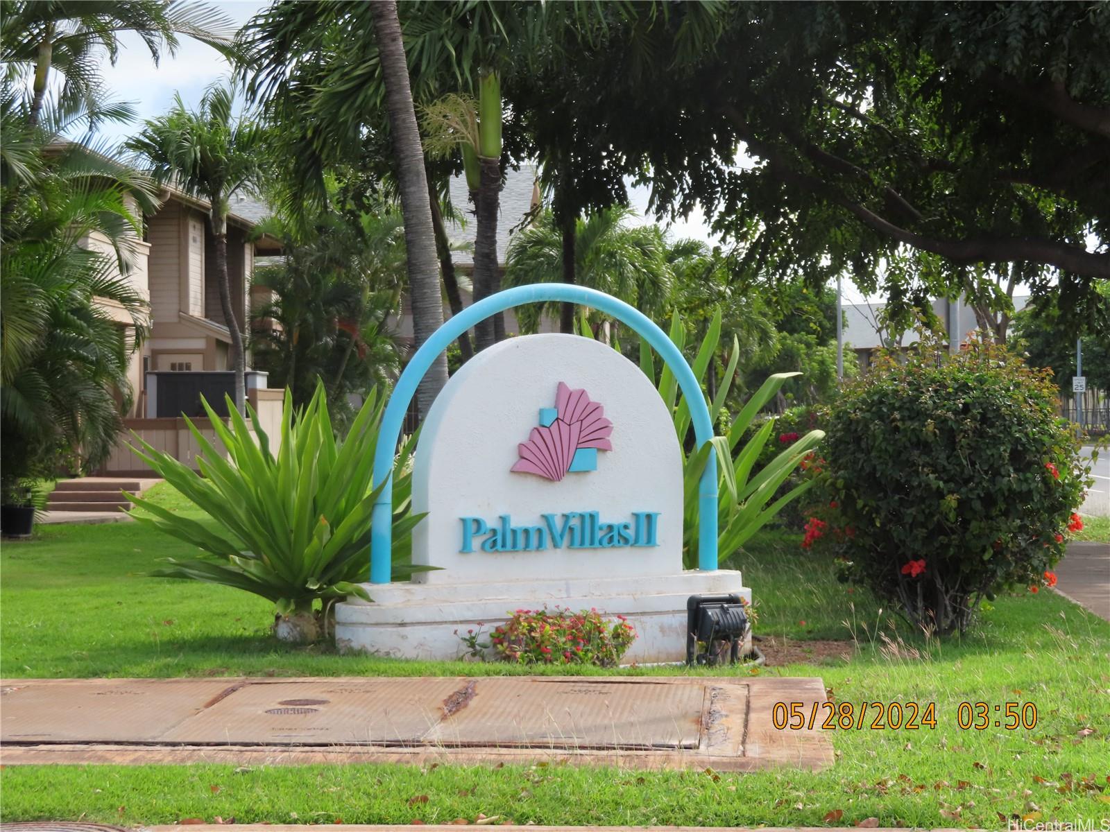 Palm Villas 91-1190 Mikohu Street  Unit 42U