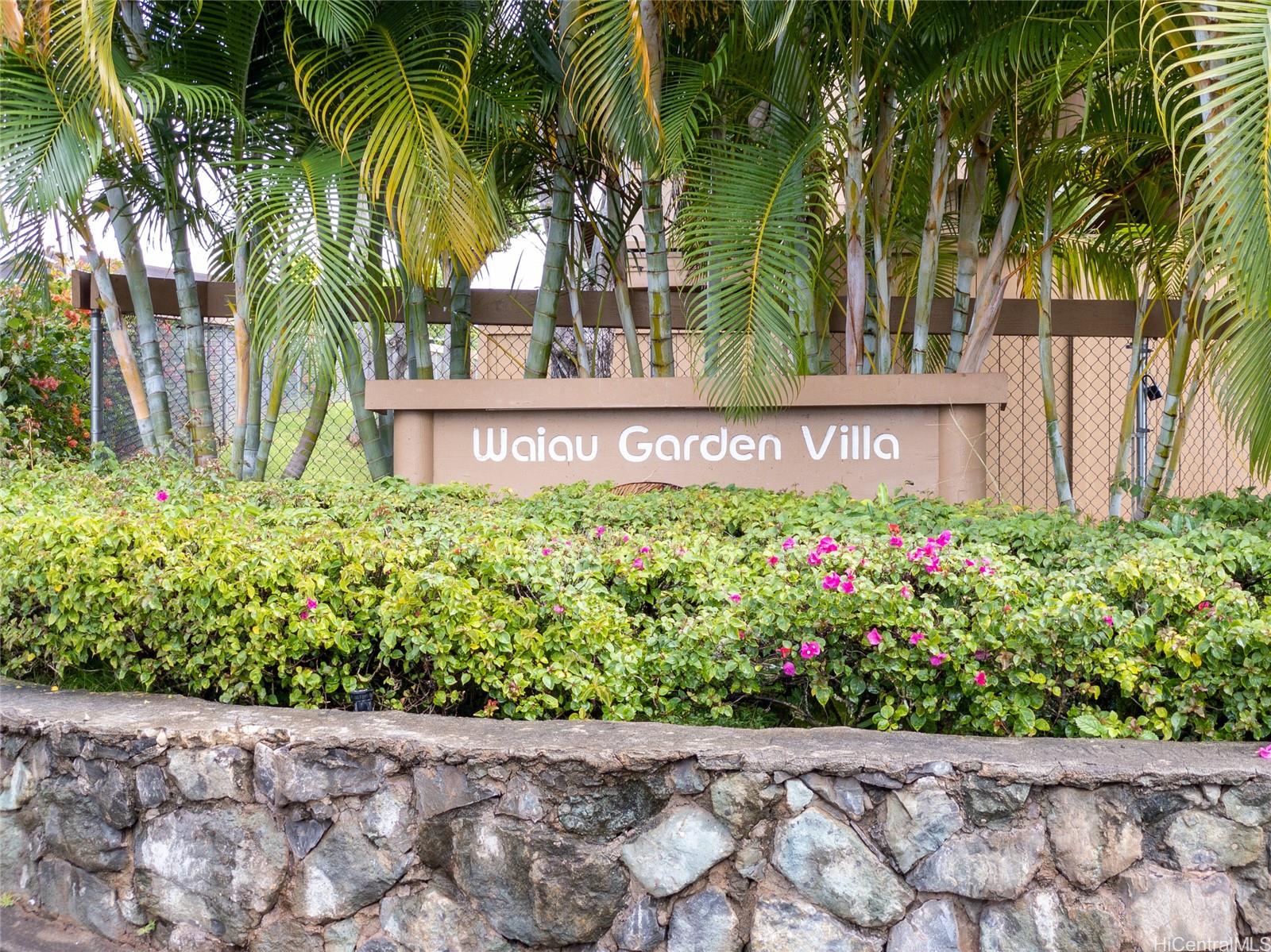 Waiau Garden Villa 98-1366 Koaheahe Place  Unit 193